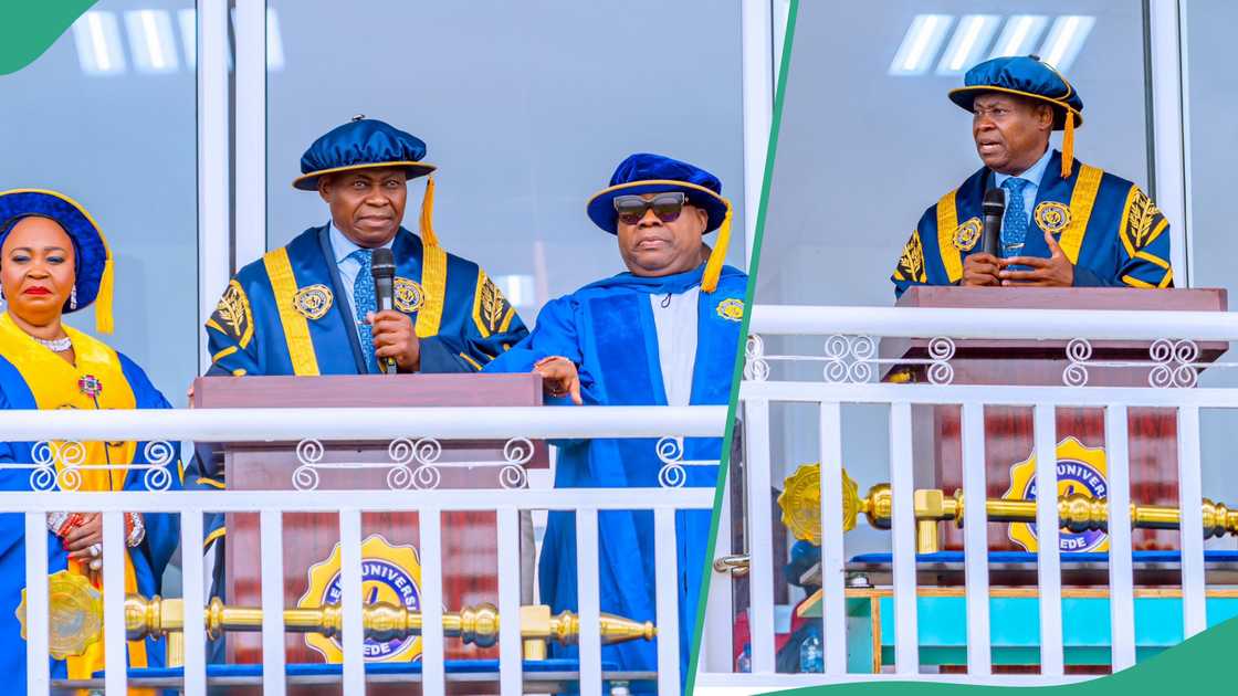 Adeleke University: Davidos dad offers automatic employment to first-class graduates, video emerges