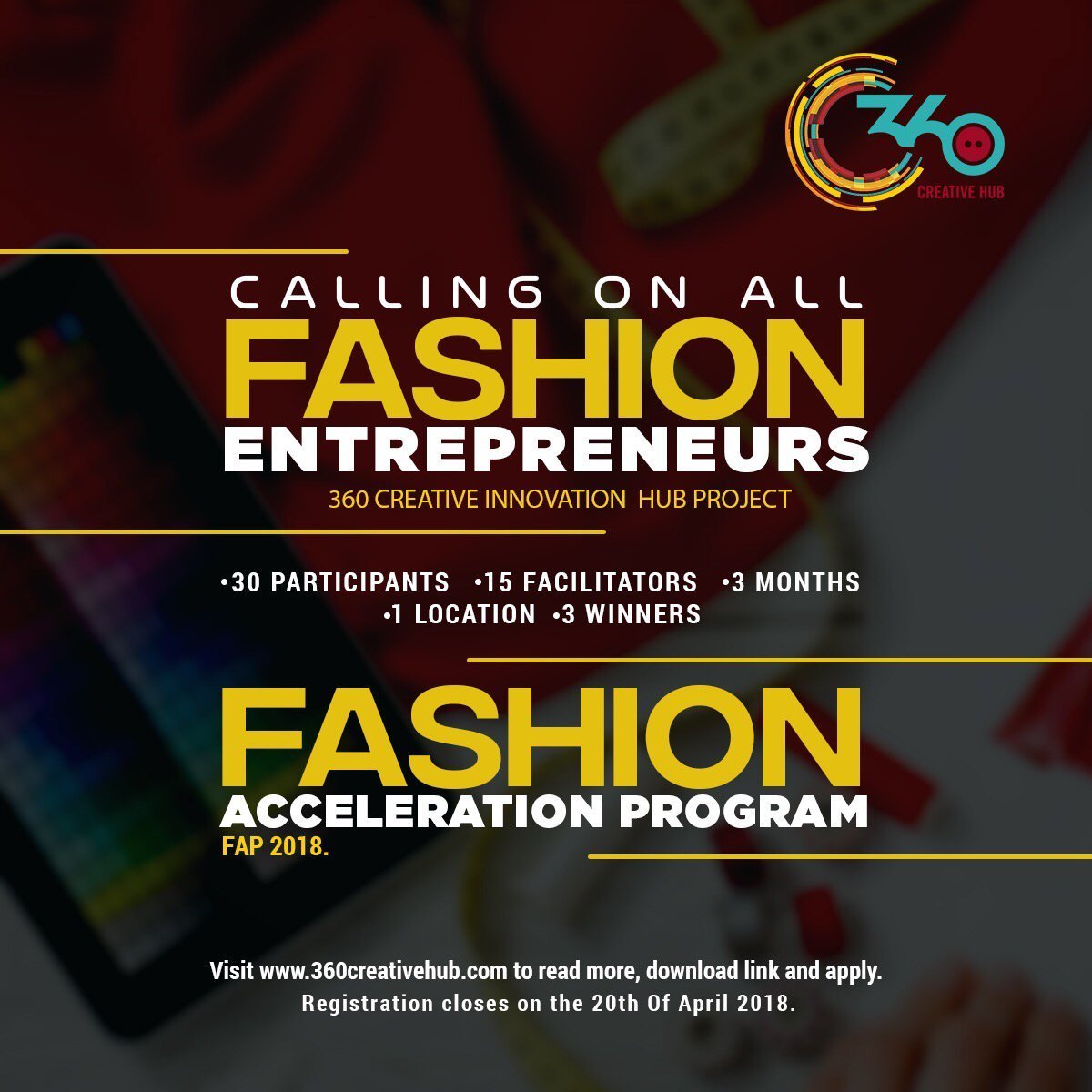 360 Creative Hub Fashion Acceleration Program FAP