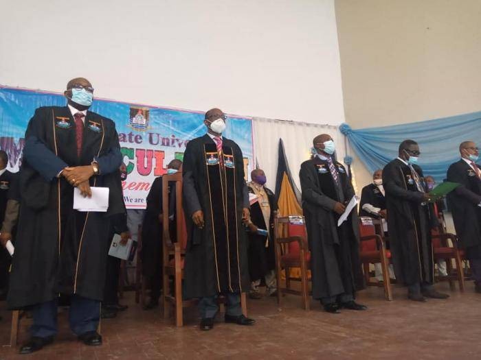 Photos from LASU Virtual Matriculation Ceremony