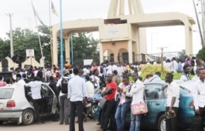 Ibadan Poly Students Protest Against â€˜Unjustâ€™ Levy