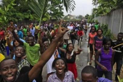 95 AuchiPoly Students In Prison Over Violent Protest and Vandalism