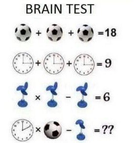 Active Brains, Find The Answer To This