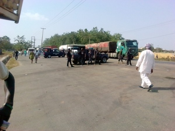 Lautech Students Protest Over School Prolonged Strike, Dispelled By The Police