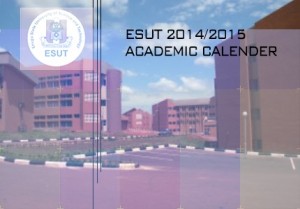 ESUT 2014/2015 Academic Calender