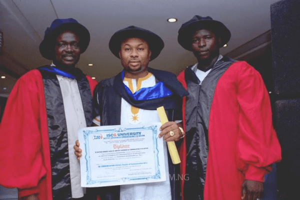 Olakunle Churchill Now Dr. Olakunle Churchill As He Bags PHD Honours.