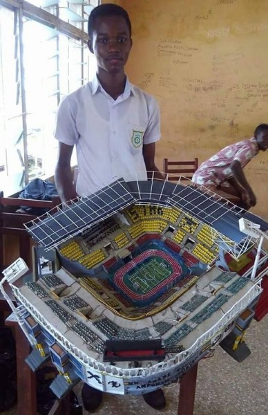 Great Talent!! 14 Year Old Student Makes A Multi Purpose Staduim