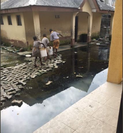 Photos of the poor state ofItedo Grammar school in Lekki Phase One