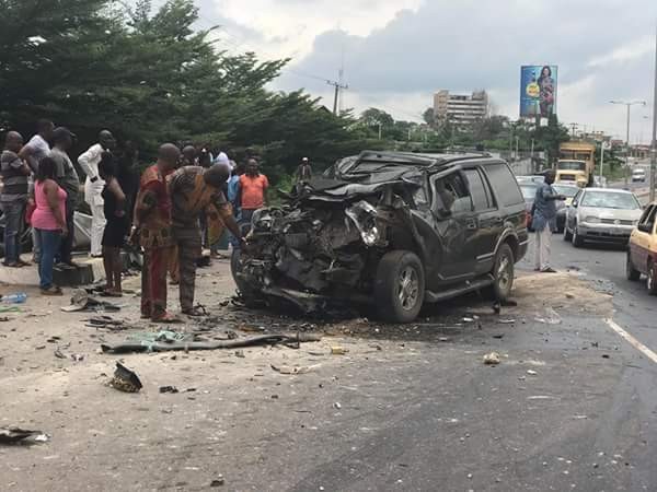 Lead City University student dies in car accident in Ibadan minutes after tweeting that the car wanted to kill him photos