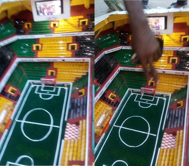 See photos of fully equipped stadium prototype constructed by a 14Yearold boy in Aba