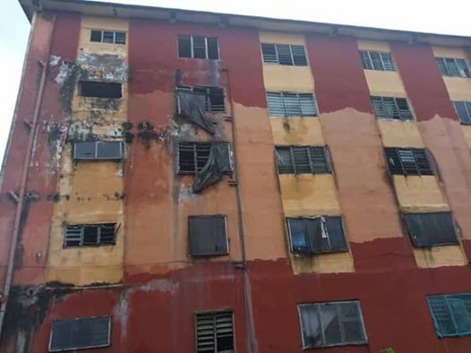 Nigerian man criticises Madonna University shares photos of the deplorable state of the school hostels