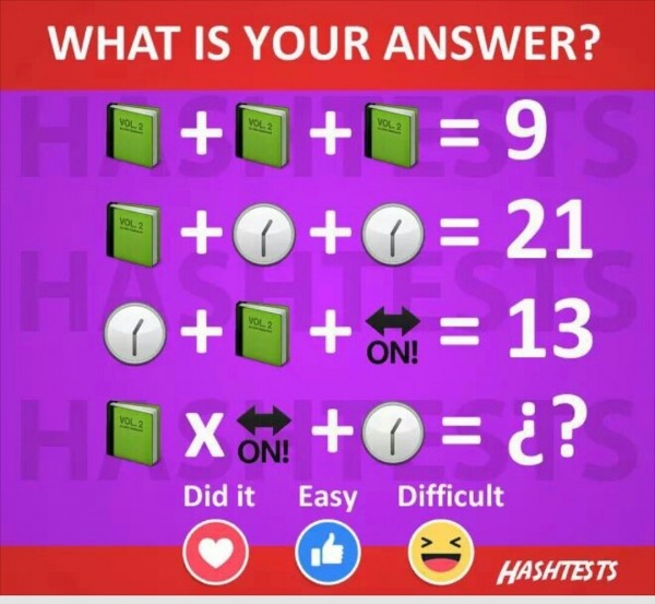 What's Your Answer?