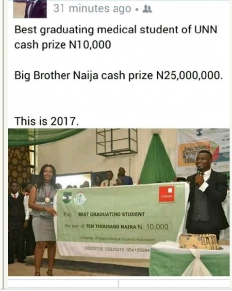 Check Out The Price GTB Gave A  Best Graduating Medical Student Of UNN