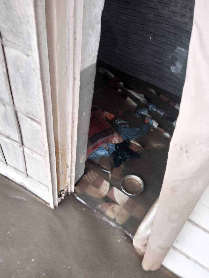 We are suffering Kano corps member laments after heavy rainfall leaves his room flooded 