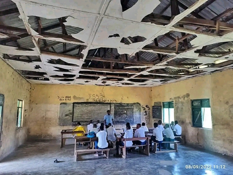 See the deplorable state of secondary school in Bayelsa community photos