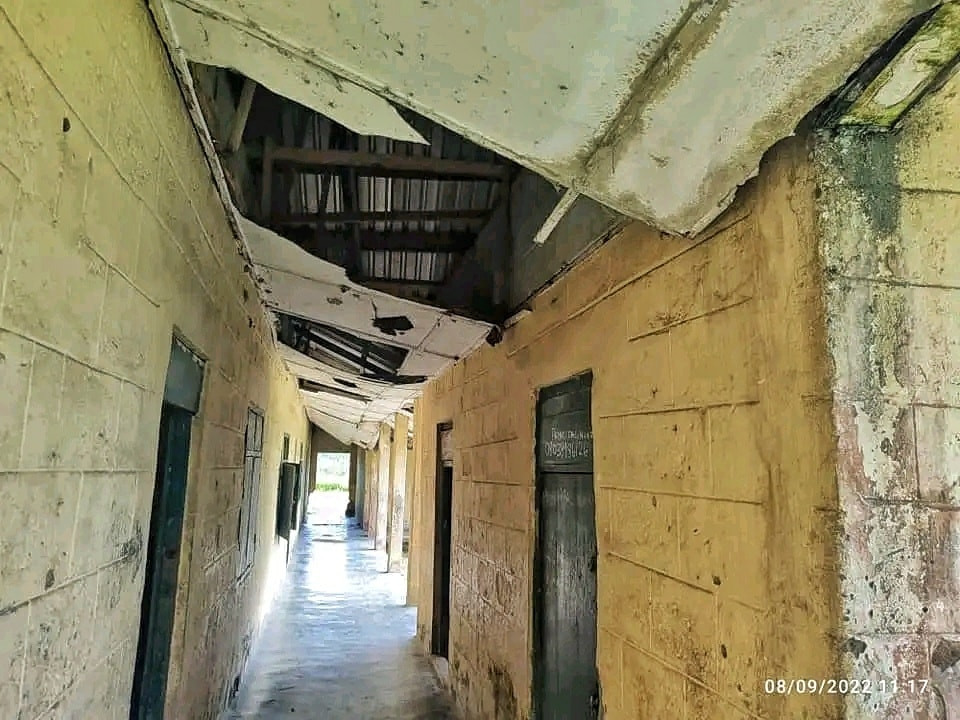 See the deplorable state of secondary school in Bayelsa community photos