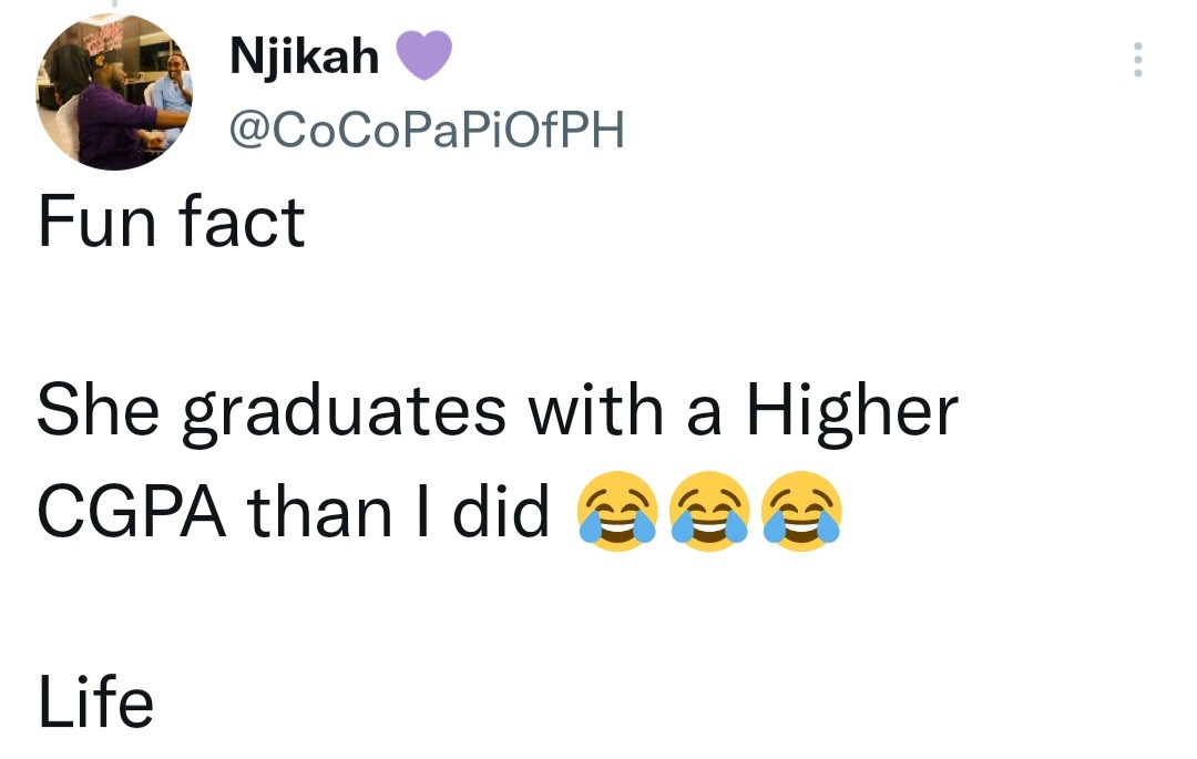 Man celebrates his mother who graduated after initially dropping out to send him to school