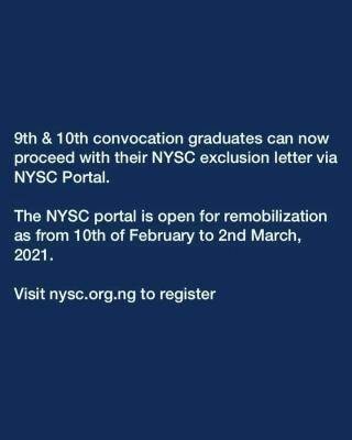 NOUN postpones distribution of certificates to 9th and 10th convocation graduates