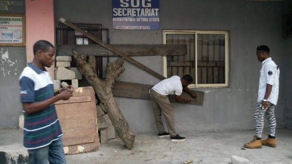 Port Harcourt Poly SUG Office Locked By The School Parliament