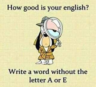 Check This Out!!! If You Think You Know English, What's The Answer??