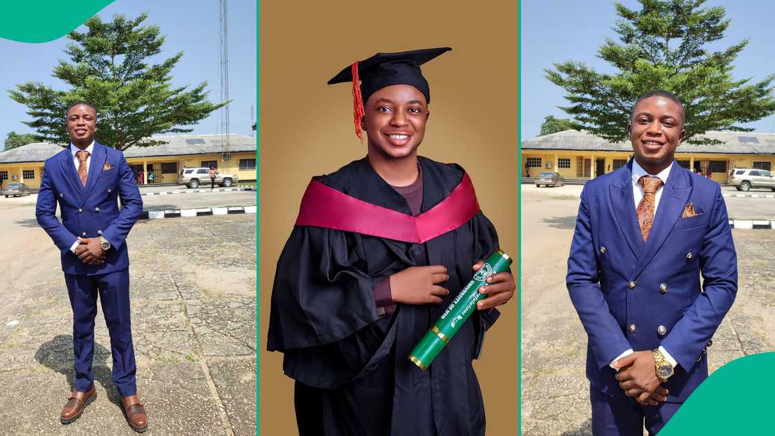 After disappointing C grade, UNIUYO graduate completes degree with First Class, wins multiple awards