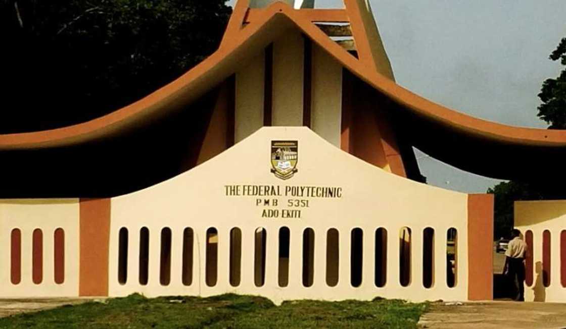 Federal Poly Ado entrance