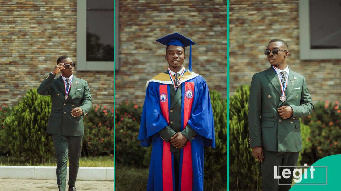 Ghanaian who graduated with first class shares how he persevered in the face of mounting challenges