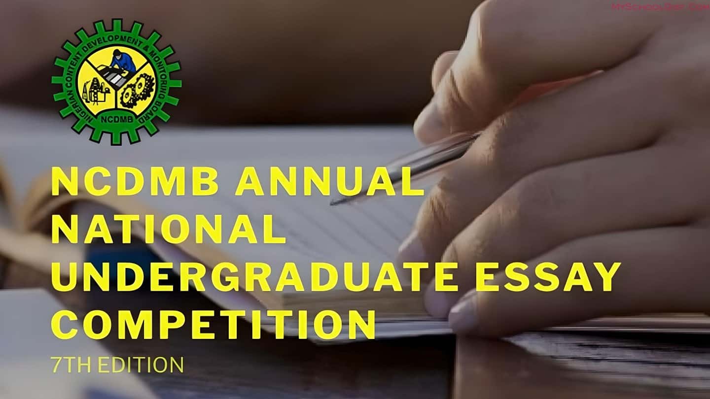 NCDMB Essay Competition 2023 for Undergraduates