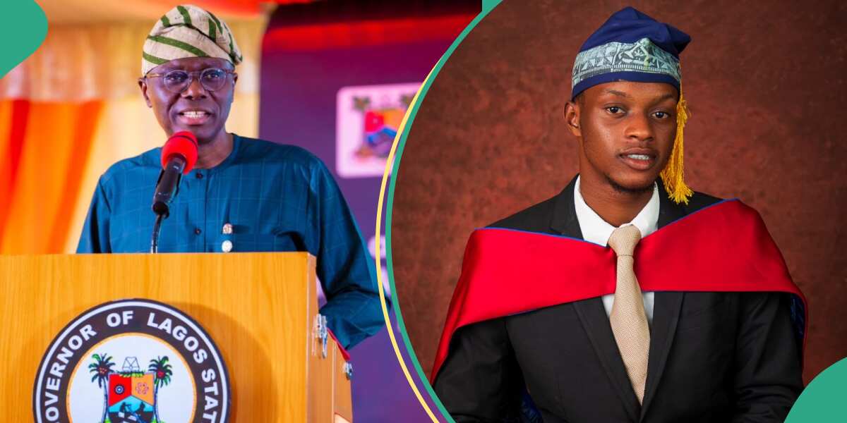 Olaniyi Olawale: Lagos gov awards N10m to LASUs overall best student who graduated with 4.98 CGPA
