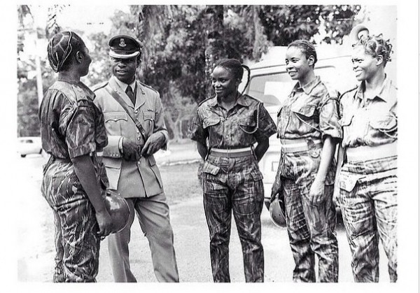 See How Female Nigerian Soldiers Looked Back In The 1960s