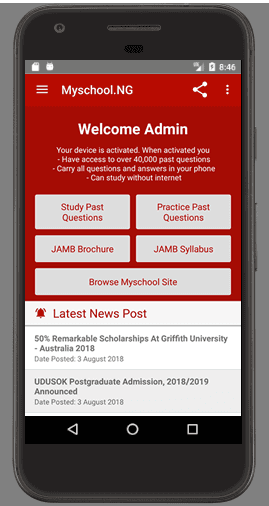 Upgrade Your Myschool App & Software For Post-UTME - It's Free