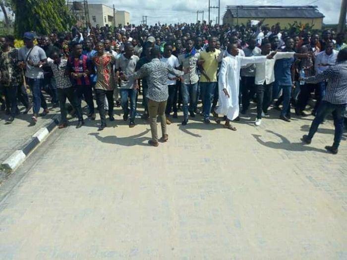 "Reduce Fees Or We Burn The School Down": NDU Students Threaten Management