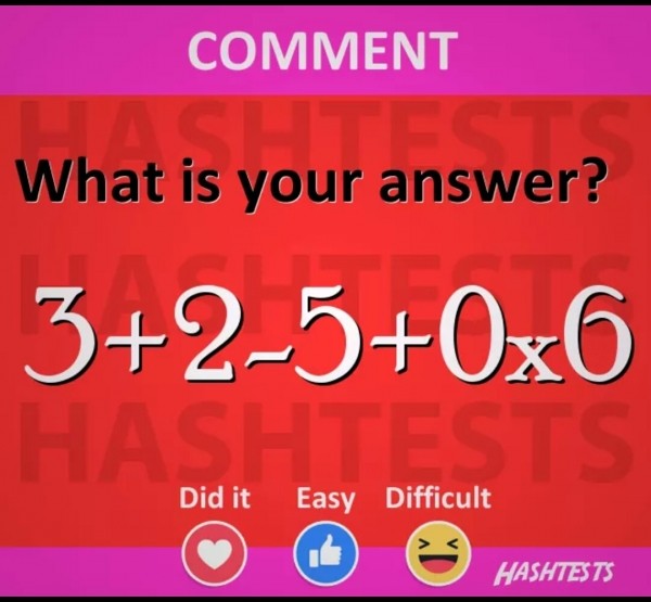 What's Your Answer?