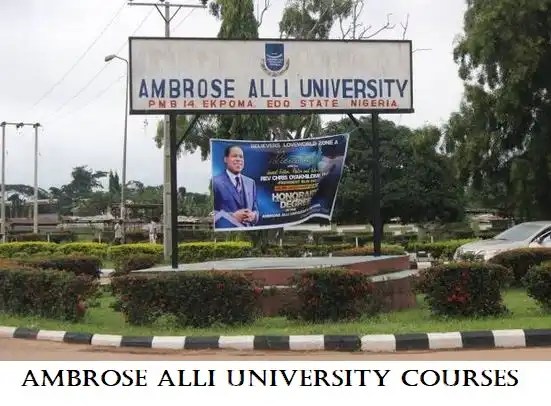 Approved List Of Courses Offered In Ambrose Alli University (AAU), Ekpoma