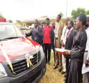 New Fire Truck Arrives Adekunle Ajasin University