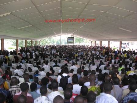 Students Watching a Football Match at AAUA Relaxation Centre