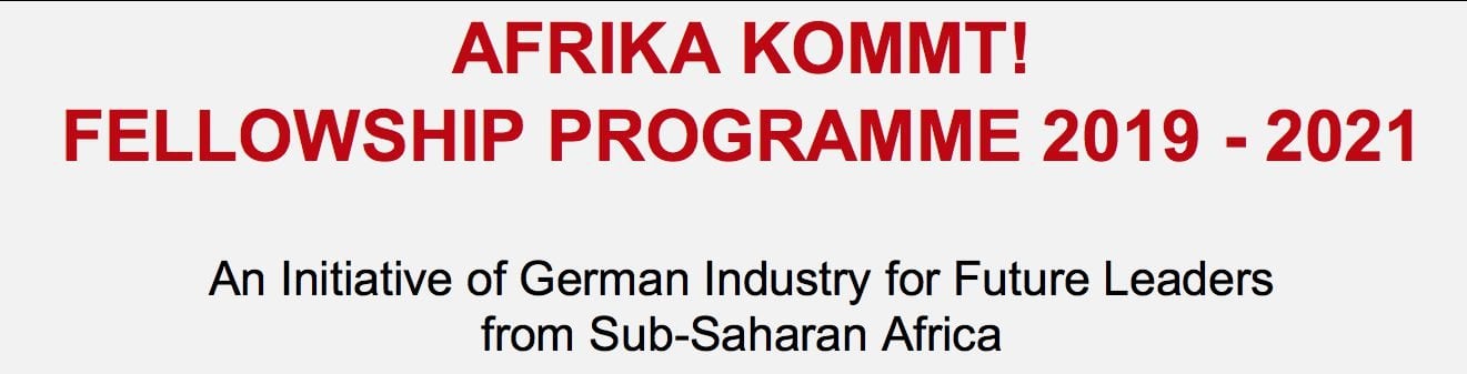 AFRIKA KOMMT Fellowship