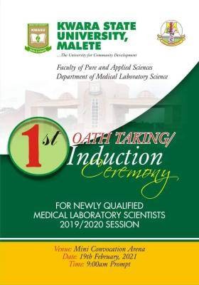 KWASU 1st Medical Laboratory scientist oath/Induction ceremony announced