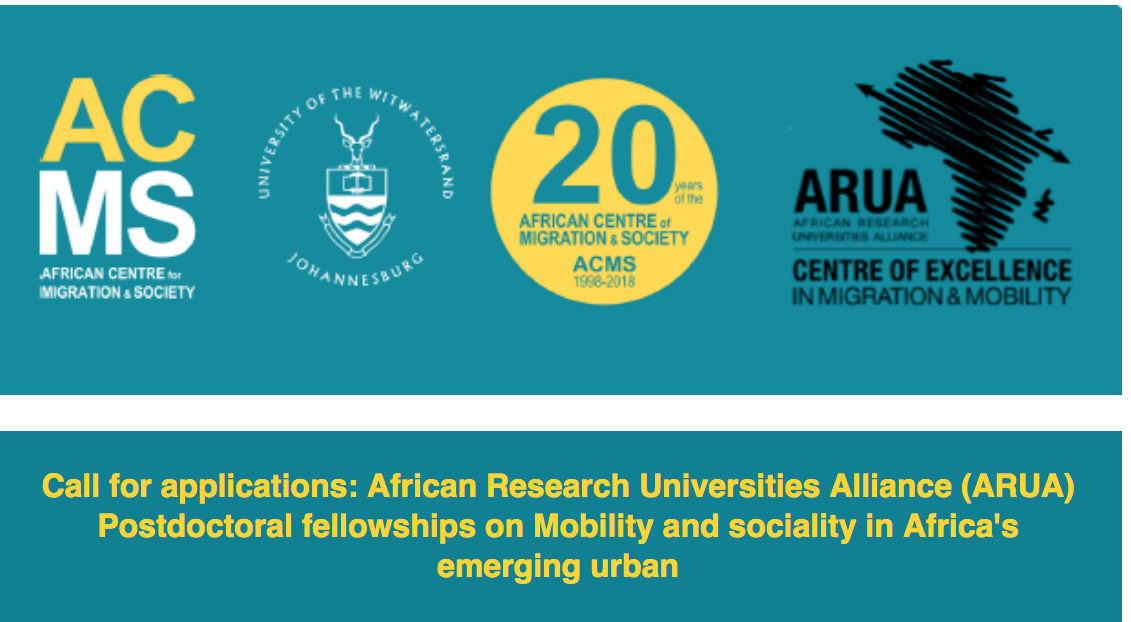 ARUA Postdoctoral Fellowships