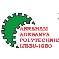 Abraham Adesanya Poly HND Admission Form 2023/2024