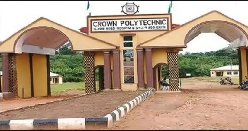 List Of Accredited Courses Offered In Crown Polytechnic Ado Ekiti