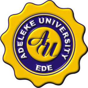 Adeleke University Ede available undergraduate courses