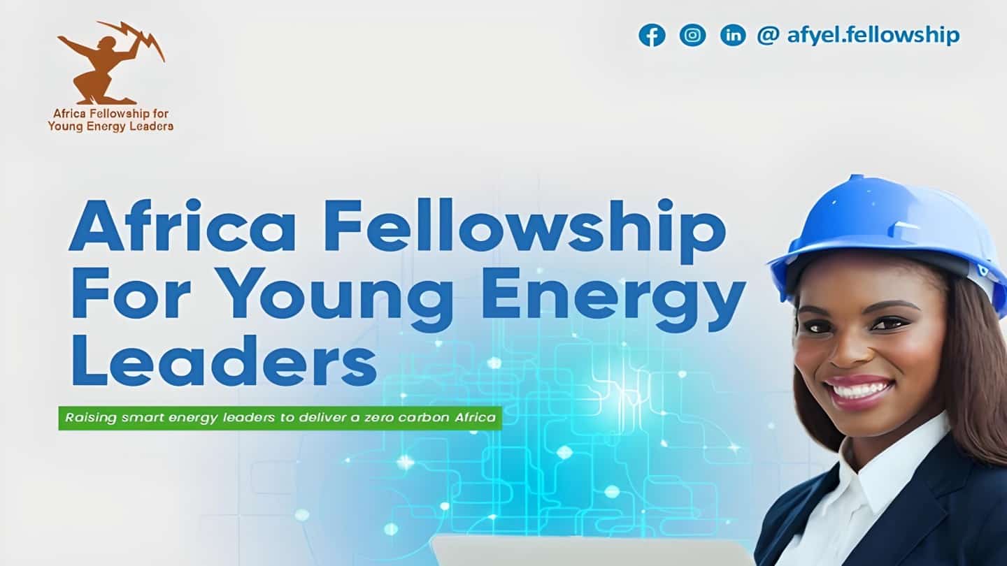 Africa Fellowship 2023 for Young Energy Leaders - Apply Now!