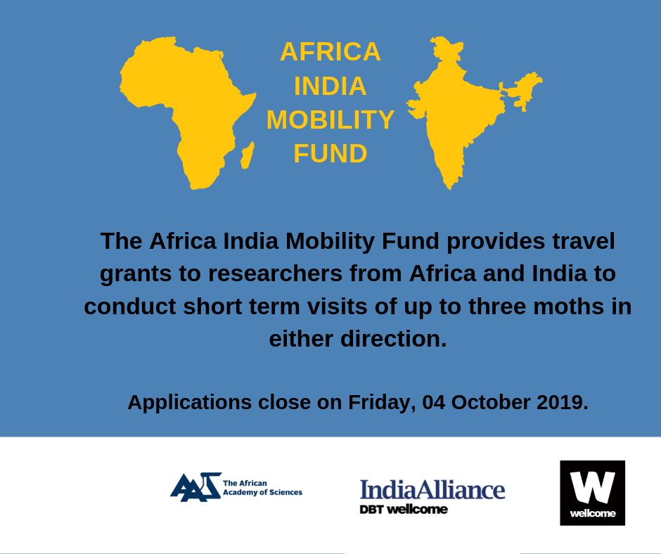 African Academy of Sciences AAS Africa India Mobility Fund