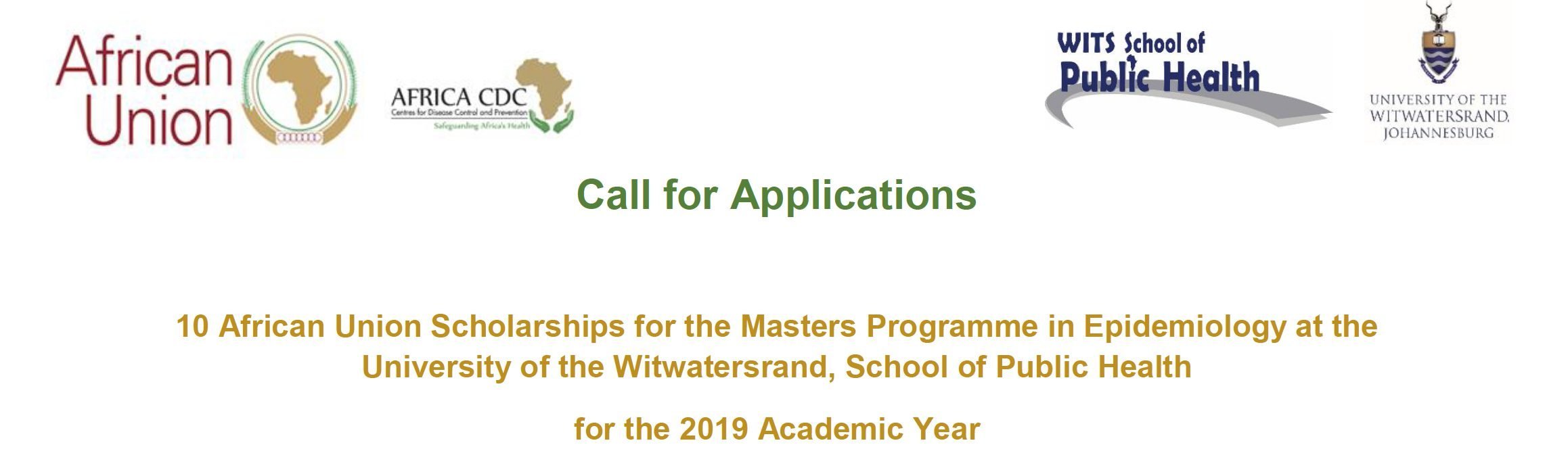 African Union MSc Scholarships