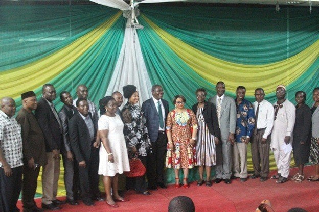 Alakija Donates Skills Acquisition Centre to YABATECH