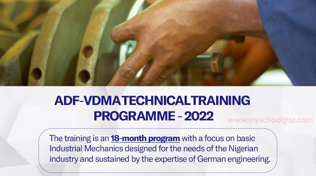 Aliko Dangote Foundation - VDMA 2022 Technical Training Programme