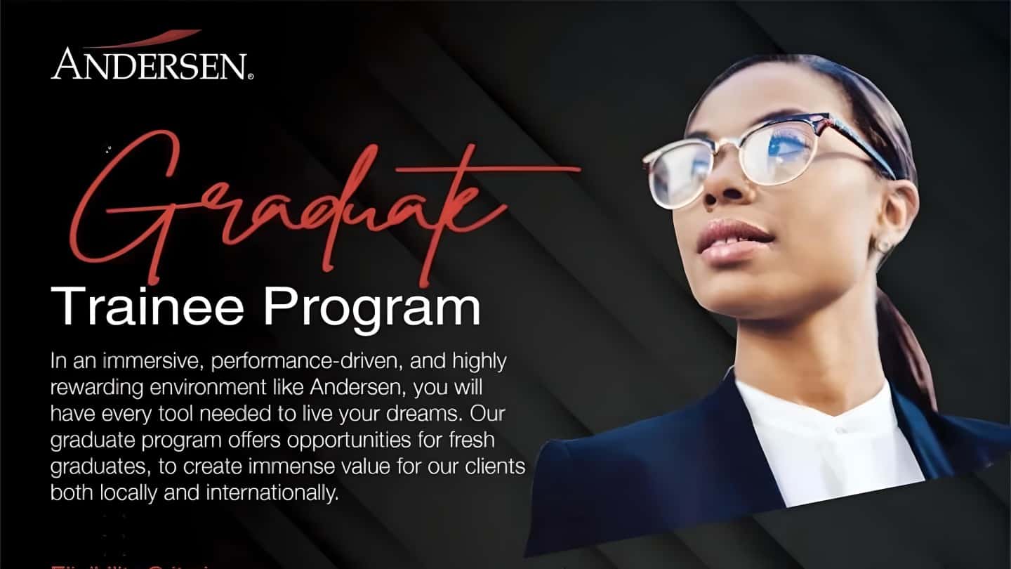 Join Andersen's Graduate Program - Kickstart Your Career!