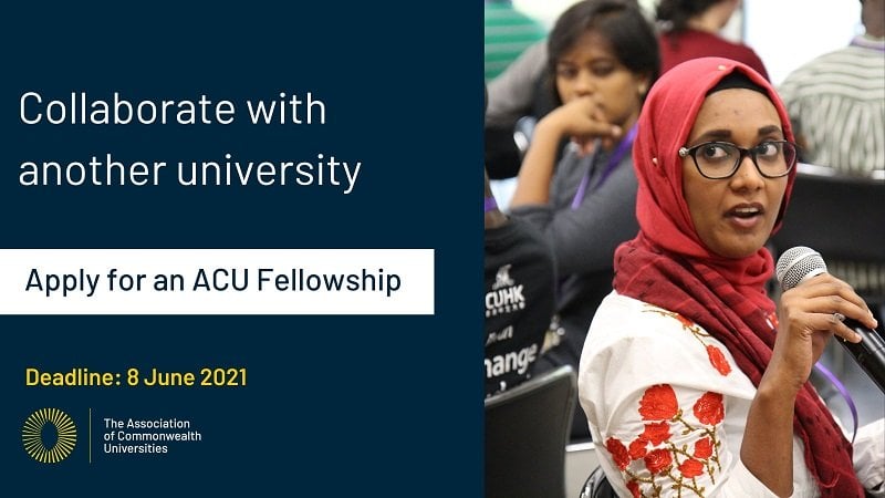 Association of Commonwealth Universities Fellowship Program 2021