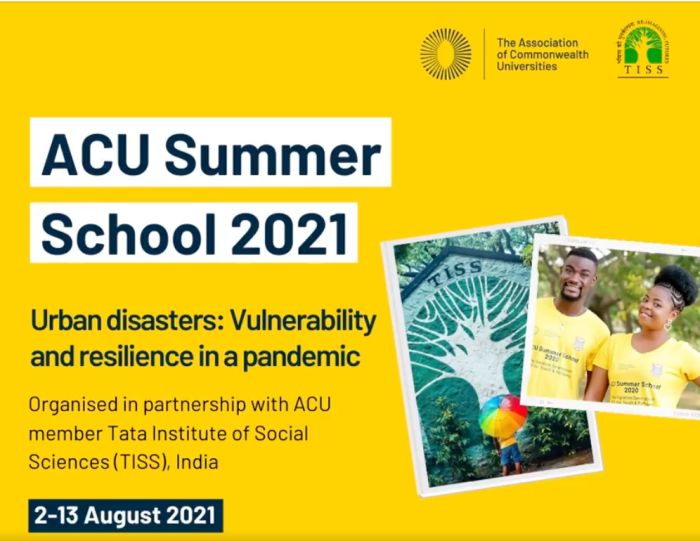 2021 Association of Commonwealth Universities (ACU) Summer School