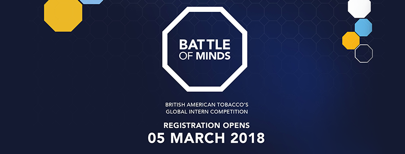 BritishAmerican Tobacco BAT Battle of Minds Global Intern Competition 